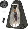 Popup Changing Tent Popup Privacy Tent Waterproof Changing Shelter for Camping - Temporary Dressing Room Shelter Enclosed Design with Carry Bag for Beaches Sports Venues Vacation