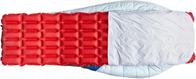 Sierra Designs Night Cap 20 Degree Sleeping Bags - Recycled Synthetic Zipperless Mummy Style Camping &amp Backpacking Sleeping Bags for Men &amp Women