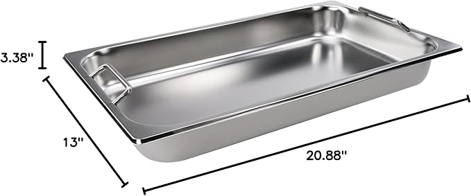 Winco Food Pan with Handle for C-2080B Full