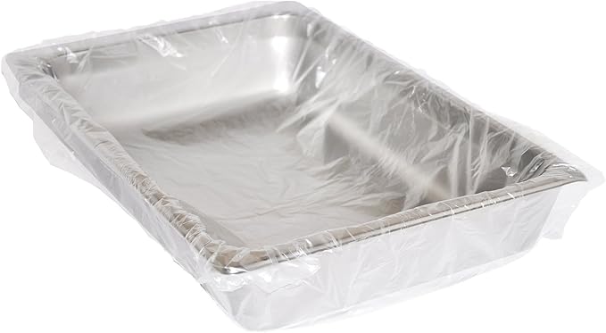 Royal Full Pan Steam Pan Liners with Twist Ties Package of 250