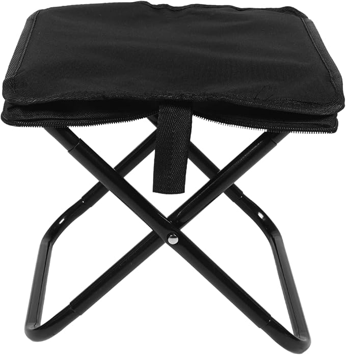 Portable Folding Stool Oxford Material Camping Chair for Outdoor Hiking Fishing Picnic