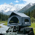 PlayDo Air Tents for Camping Rooftop Tent Easy Setup Inflatable Roof Tent Blow Up Car Top Tent for Pickup Truck SUV with Strip Light Ladder Air Mattress