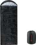 Alpine Swiss 0°C (32°F) Sleeping Bag Lightweight Waterproof with Compression Sack Adults All Seasons Camping Hiking Backpacking Travel Outdoor Indoor