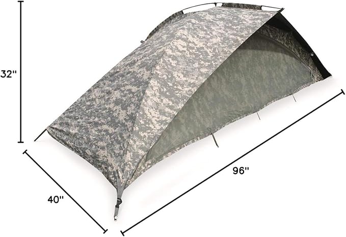 Previously Issued U.S.G.I. ACU Universal Improved Combat Shelter Complete