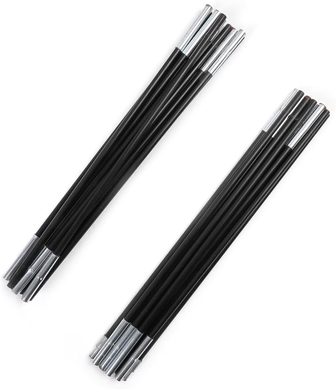 Venustas Beach Tent Poles Replacement Accessories Multifunction Tent Poles for 3/4-5/6-7 Person Beach Tent 2 Pack