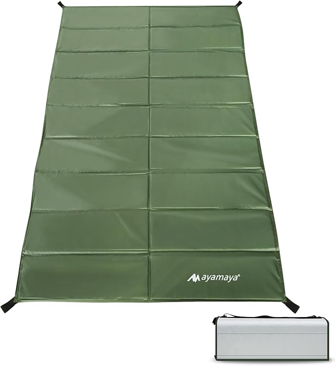 Foam Sleeping Pad for Camping - AYAMAYA Foldable Camping Mattress for 1/2/3/4/5/6 Person Extra Thick Waterproof Tent Footprint Inner Camping Mat for Outdoor Backpacking Hiking Picnic Camping