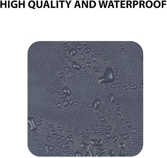 Gold Armour Rainfly Tarp Hammock Premium 14.7ft/12ft/10ft/8ft Rain Fly Cover Waterproof Ultralight Camping Shelter Canopy Survival Equipment Gear Camping Tent Accessories (Gray 12ft x 10ft)