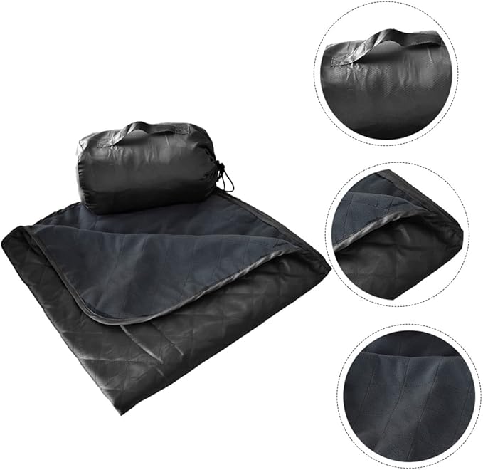 SUPVOX Fleece Blanket for Outdoor Camping Picnics and Beach Use Lightweight Sandproof Comfortable Mat for Convenient Transportation and Storage