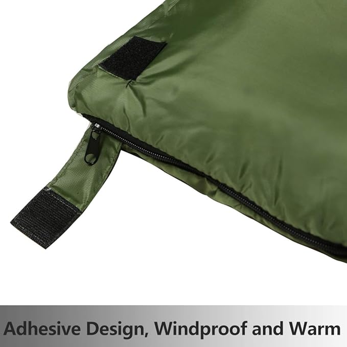 3-4 Season Sleeping Bag for Adults &amp Kids Lightweight Warm Cold Weather Camping Bag with Waterproof Compression Sack – Portable for Hiking Backpacking Traveling &amp Outdoor Adventures