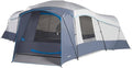 Spacious Family Sized 16-Person Weather Resistant Ozark Trail 23.5' x 18.5' Cabin Camping Tent Gray and Blue