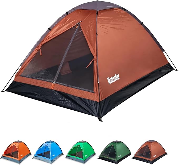 2 Person Camping Dome TentWaterproof Lightweight Portable Tents for Outdoor Camping Hiking Travel