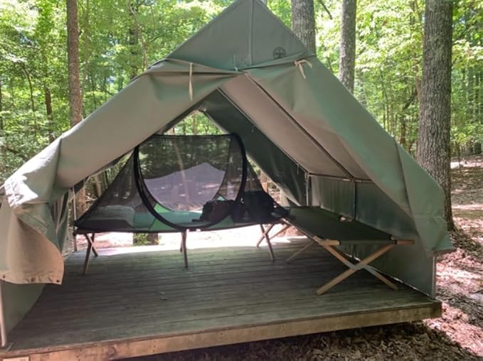SANSBUG Bug Tent for One Person (Instant Pop up Strong No-See-um Mesh Poly Floor)
