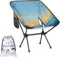 Honeybaby Folding Camping Chair Mountain Cactus Sun Camping Chairs Lightweight Portable Chair Outdoor Foldable Chairs for Camping Travel Picnic Beach Hiking