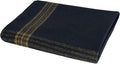 Rothco Striped Outdoor Wool Blanket – Heavyweight Warm and Comfortable Emergency Cover