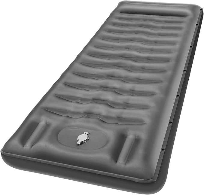 Camping MattressBuilt-in Foot Pump Waterproof Outdoor Gear | Camping Mattress Padfor Backpacking Tent Hiking Traveling Beach