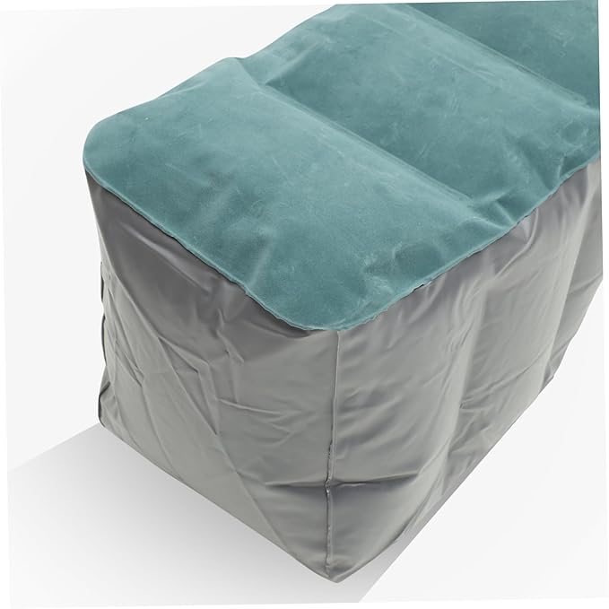 Inflatable Car Air Mattress Travel Bed Portable Lightweight Rear Seat Sleeping Pad for Camping and Road Trips Easy Clean Material Fits Vehicles Random Color