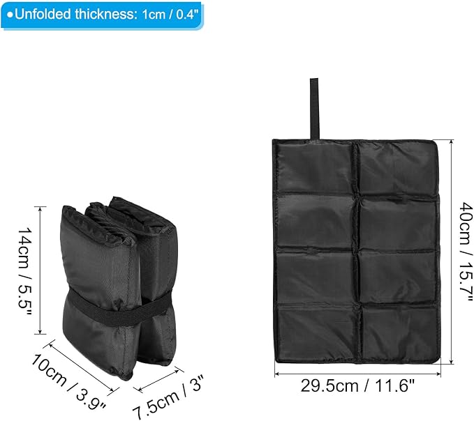 PATIKIL Foldable Hiking Seat Pad Cushion Sitting Pads Foam Mat Ultralight Waterproof for Outdoor Camping Picnic Stadium