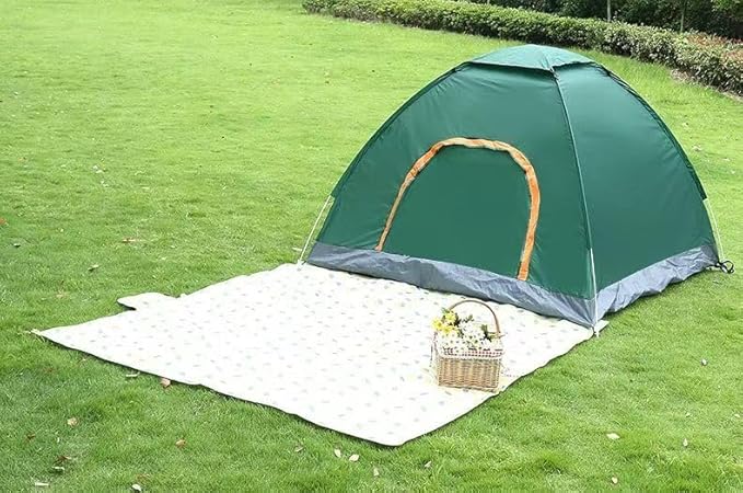 Tent for Camping - Lightweight Backpacking Tent with Rain Fly Waterproof &amp Windproof Easy Setup Portable Carry Bag - for Hiking Beach Outdoor Adventures