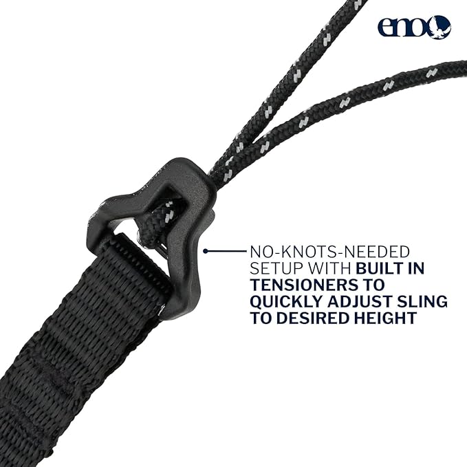 ENO Eagles Nest Outfitters Underbelly Gear Sling Hammock Accessory Charcoal