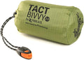 Survival Frog Tact Bivvy 2.0 Emergency Sleeping Bag with Stuff Sack Carabiner &amp Survival Whistle – Compact Lightweight Waterproof Reusable Thermal Bivy Sack Shelter Kit