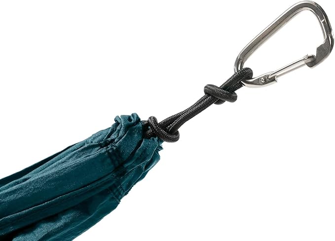 ENO TravelNest Hammock &amp Straps Combo - Portable Hiking and Camping Hammock with Straps Included - Travel Hammock for Camping Hiking Backpacking a Festival or The Beach - Marine