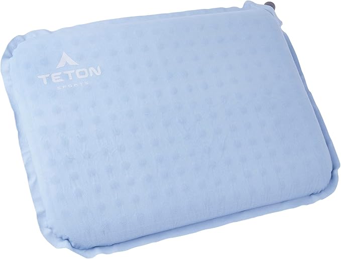 Teton Camping Seat Cushion Stadium Seat Office Chair Car Pad Inflatable Bluestone