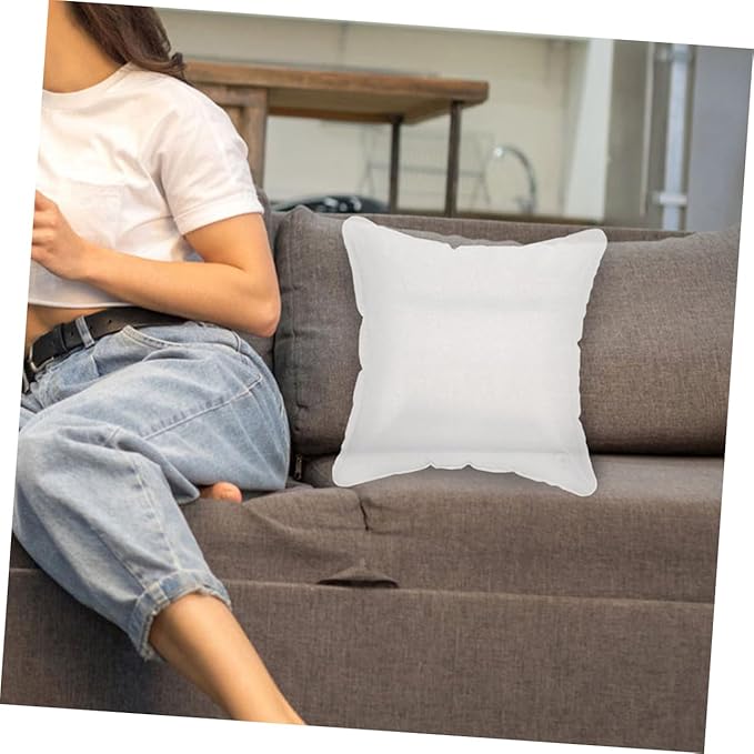 MERRYHAPY Inflatable Travel Pillow Lightweight Blow Up Camping Pillow Lumbar Support Cushion for Hiking and Outdoor Use Easy to Carry and Fold