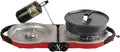 Coleman Fold ‘N Go 2-Burner Propane Stove Dual Adjustable Burners with 20000 BTUs of Power &amp InstaStart Ignition Great for Camping Tailgating Grilling &amp More