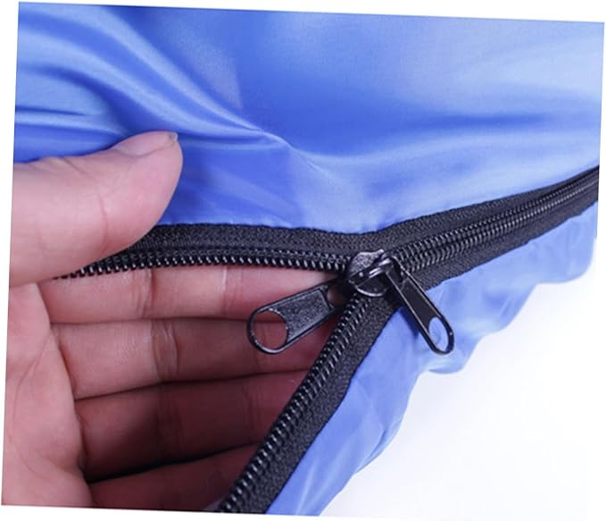 Luxshiny Envelope with Drawstring Hood Lightweight Outdoor Camping Gear for Hiking and Backpacking Compression Sack Included Blue Suitable for Spring to Autumn