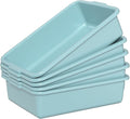 8 L Plastic Bus Tubs Plastic Commercial Bus Boxes Mint Green 5 Packs