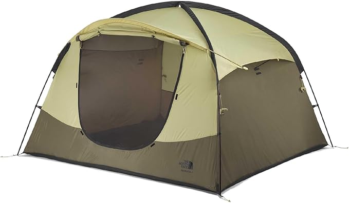 THE NORTH FACE Sequoia Tent | Waterproof Camping Tent Spacious &amp Easy to Set Up Front &amp Back Zipper Doors Side Windows