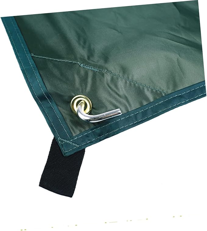 POPETPOP 1Set Large Outdoor Canopy Tarp Groundsheet Mat for Camping Beach Shade Sun Awning Rain Shelter Green Versatile Lightweight for Outdoor Activities