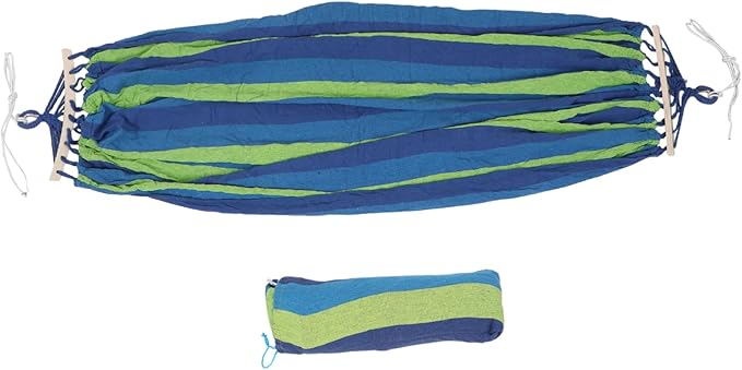 Heavy Duty Anti-Rollover Hammock Portable Camping Hiking Beach Garden Hammock Net