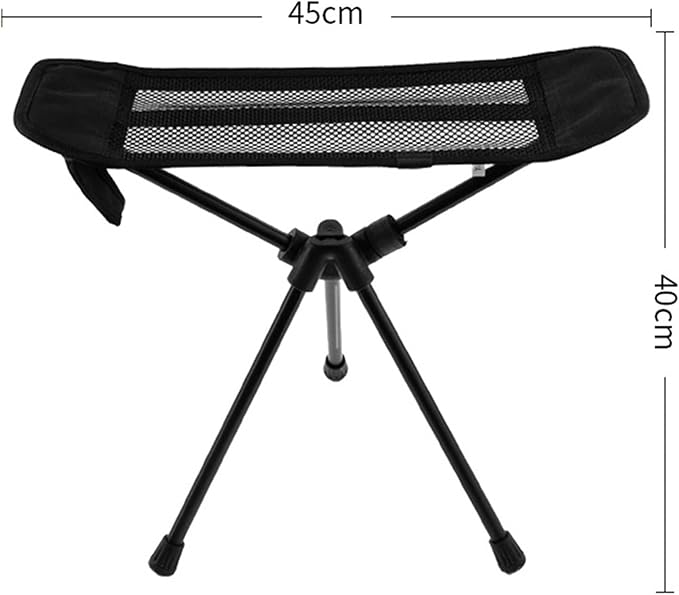 Camping Folding Chairs Chair Foot Rest Foldable Stool Travel Fishing Tackle Bracket