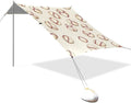 Beach Tent Sun Shelter Beige Baseball Lightweight &amp Easy Setup Beach Shade Canopy for Camping Fishing