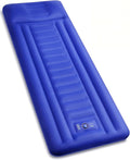 Camping Sleeping Pad for Hiking Traveling Gray Blue