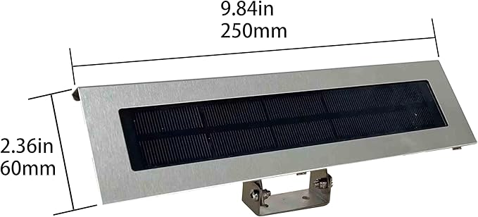 Solar Lights Outdoor for House Numbers - Outdoor Solar Light for Address Sign Plate - Wall Light for HomeGardenPatio and Yard