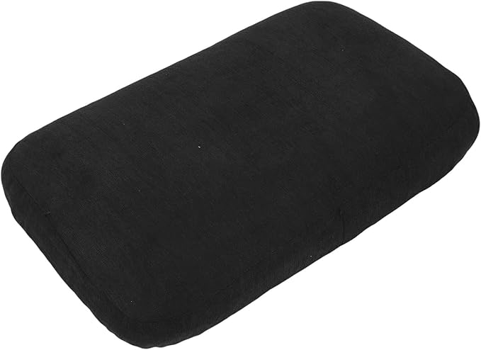 Memory Foam Pillow for Camping Hiking &amp Airplane Soft Breathable &amp Portable Neck Pillow Ergonomic Support(Black)