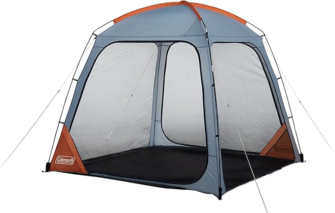 Coleman Skyshade Screen Dome Canopy Tent 8x8/10x10ft Portable Screen Shelter with Easy Setup for Bug-Free Lounging Great for Beach Yard Picnic Park Camping &amp More