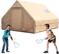 Inflatable Tents for Camping 4-6 Person Air Glamping Tents with Pump Easy Setup Glamping Camping House Waterproof Windproof for 4 Seasons