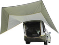 SUV Tent Car Awning UPF 50++ with Portable Waterproof Storage Bag Tear-Resistant Large Space Good Vision Smooth Ventilation Suitable for Outdoor Beach Camping Auto Canopy Shade…
