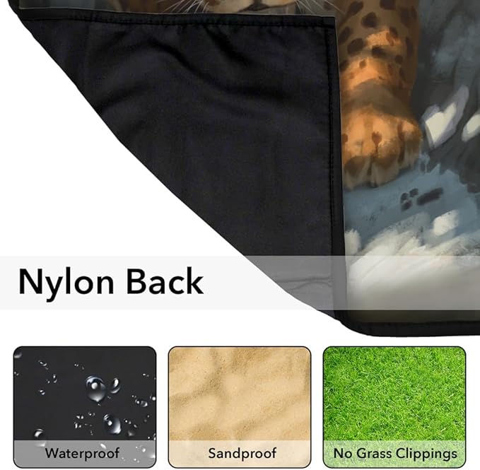 LOGOVISION Dungeons and Dragons Blanket 50x60 2024 Ranger Picnic Outdoor Foldable Blanket for Picnic Beach Camping Park Tailgate