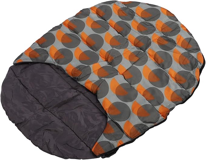 Portable Polyester Pet Sleeping Bag Lightweight and Easy to Clean Excellent for Travel and Camping Warm and Cozy for Dogs Comes with Storage Bag