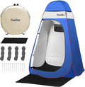 Upgrade Pop Up Privacy Shower Tent Portable Camping Shower Tent Camping Toilet Changing Room with Rain Shelter &amp Extended Floor Mat