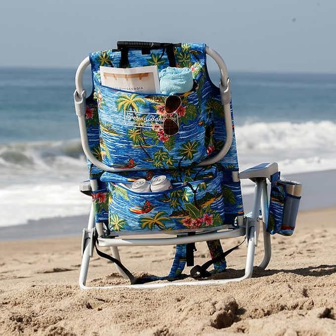 Tommy Bahama Backpack Beach Chair 2 Pack (Palm Beaches)