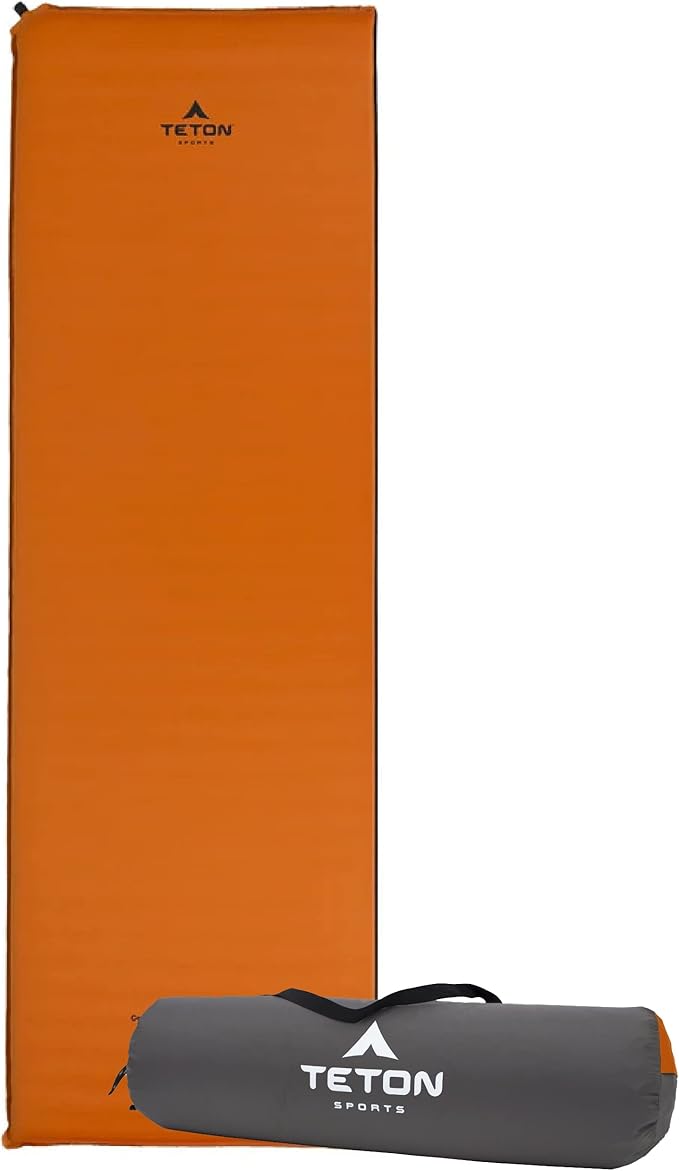 Teton Inflatable Sleeping Pad Sleeping Mat for Camping Backpacking Hiking
