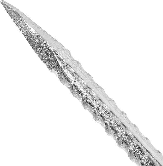 VICASKY 8pcs U-Shaped Galvanized Steel Landscape Stakes Yard Ground Anchors with Gaskets for Swing Sets Tent Accessories and Gardening Outdoor Use