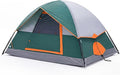 OLIXIS Camping Tent 2/4 Person Waterproof Windproof Dome Tent with Multi-Directional Ventilation Quick 5 Min Setup for Family Outdoor Backpacking Hiking