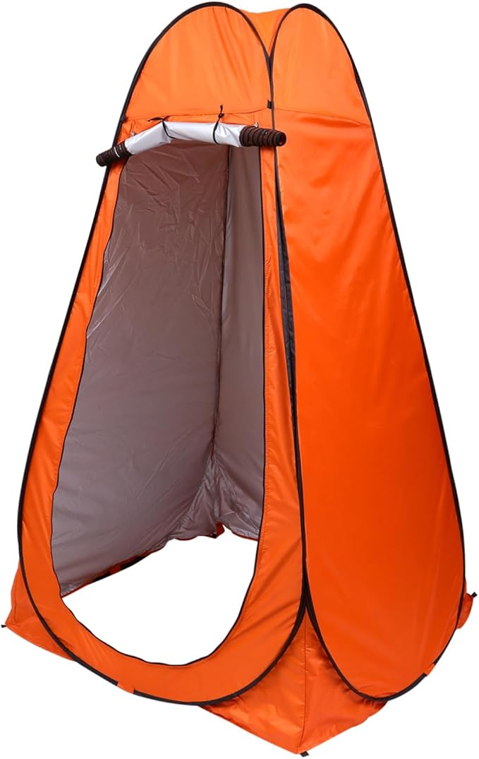 1Pc Portable Privacy Shower Tent Instant Pop Up Changing Room for Outdoor Camping Durable Bathing Tent for Privacy Easy Setup and Multi Purpose Use