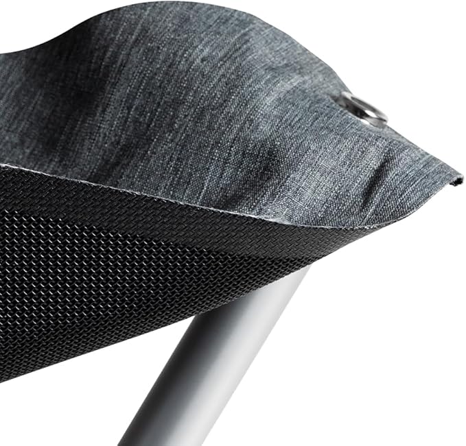 MVP Disc Sports Large Tripod Disc Golf Stool (Heather Gray)